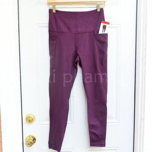 NWT Danskin Purple Ultra High Rise Soft Brushed Ankle Active Legging Pants